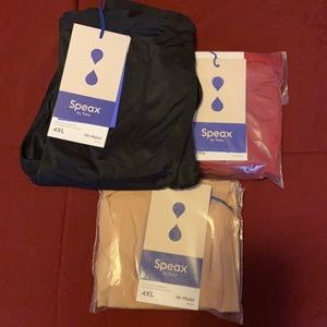 Speax leak-absorbant high waist briefs 4X-set of 3